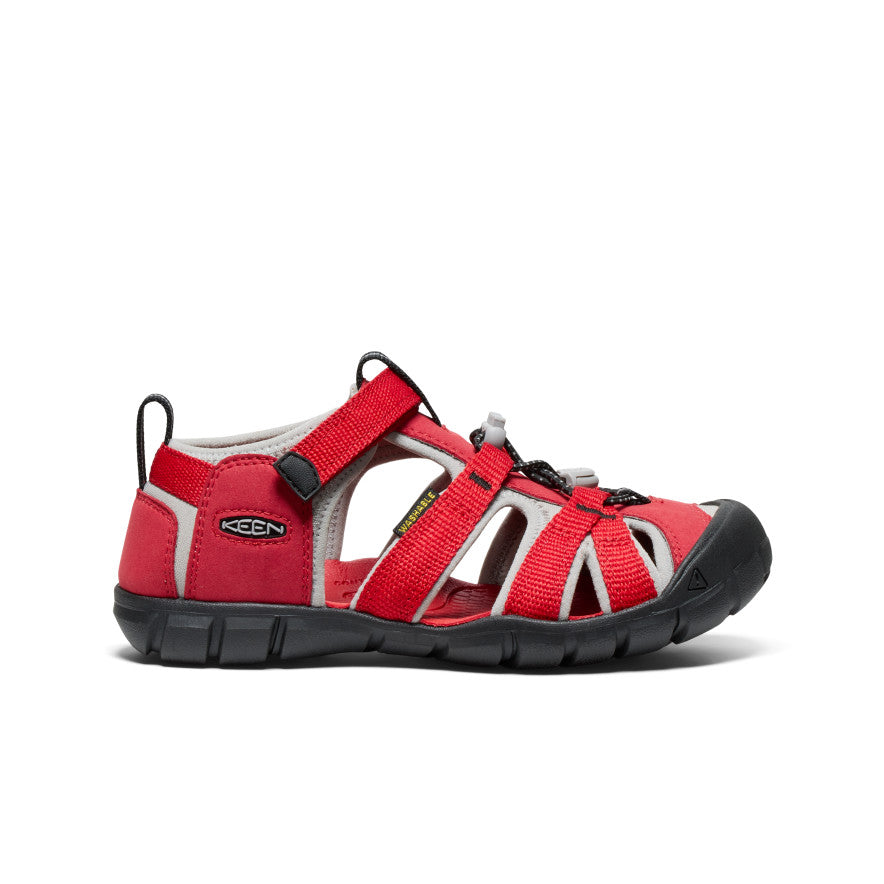 Seacamp II CNX Big Kids' Water Shoes - Ribbon Red/Alloy | Lightweight & Quick-Dry for Beach, Pool & Water Sports