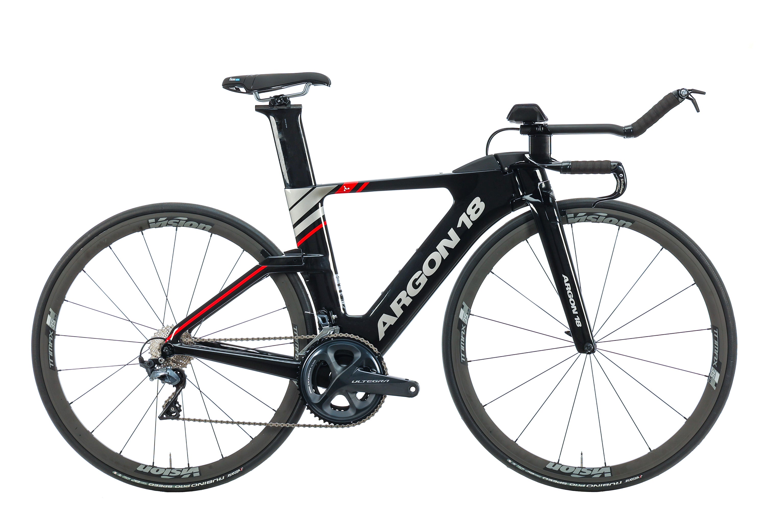 Argon 18 E-119 Tri Triathlon Bike 2020 - X Small Size | Lightweight Carbon Frame for Competitive Racing & Endurance Training