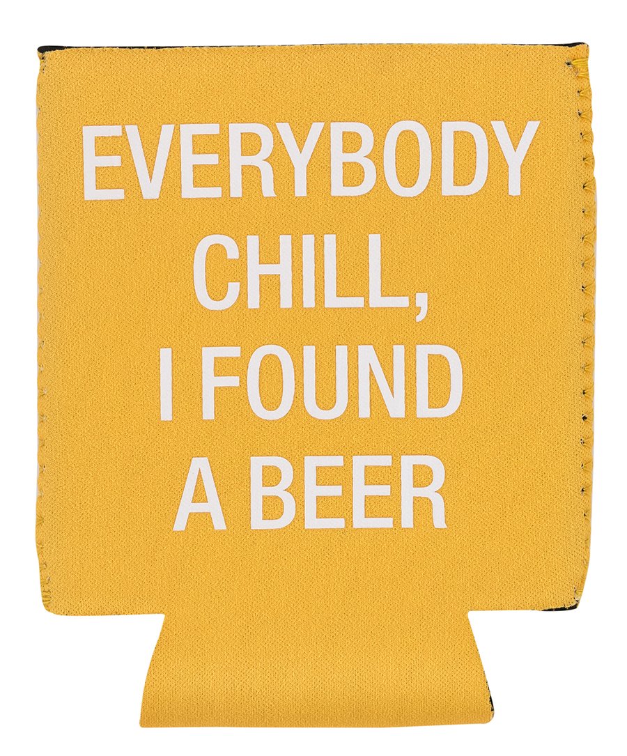 Man Stuff - Insulated Beer Koozie Can Cooler for Men | Keep Drinks Cold at BBQs, Tailgates & Outdoor Parties