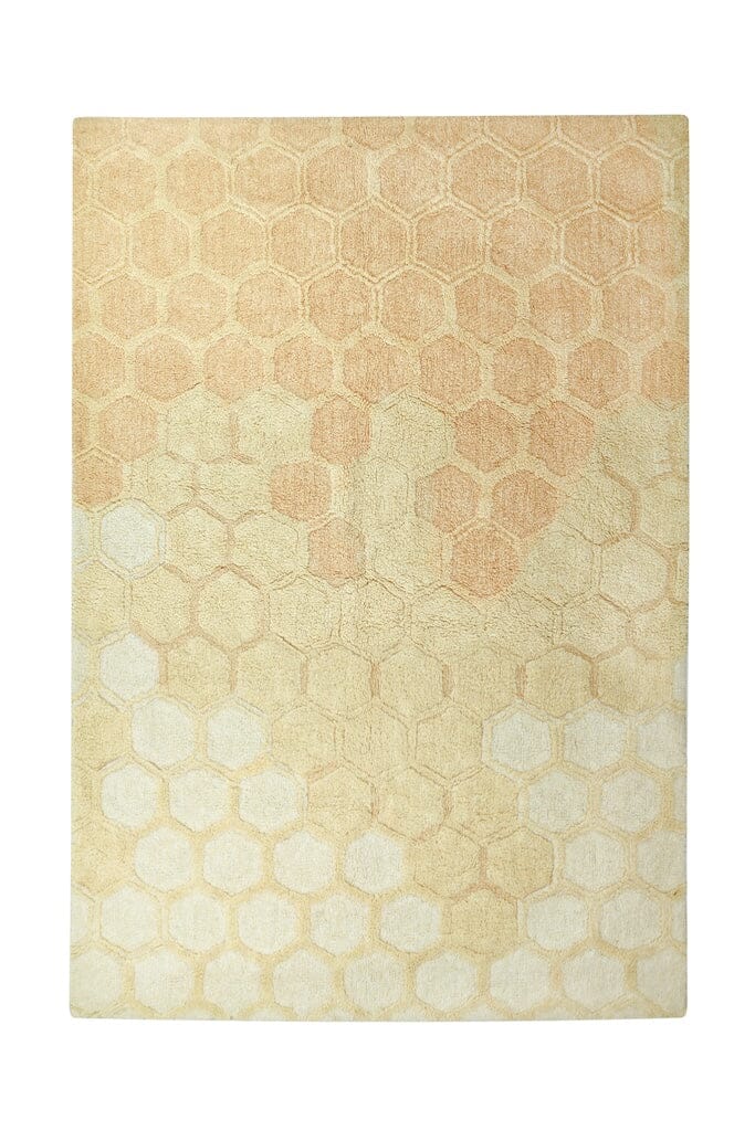 Lorena Canals Planet Bee Washable Rug - Sweet Honey Design, Non-Slip Kids Room Decor, Eco-Friendly Playroom Carpet for Nursery & Bedroom | Perfect for Play Areas, Dorm Rooms & Cozy Spaces