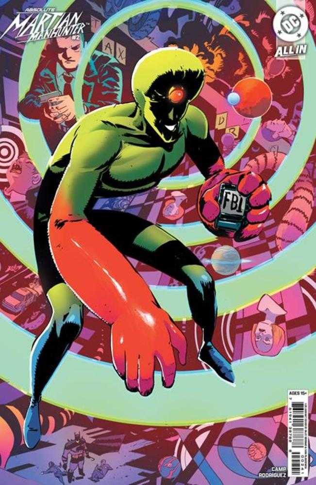 Absolute Martian Manhunter #2 (Of 6) - Riley Rossmo 1:25 Card Stock Variant Cover | DC Comics Collector's Edition | Perfect for Comic Book Enthusiasts and Superhero Fans