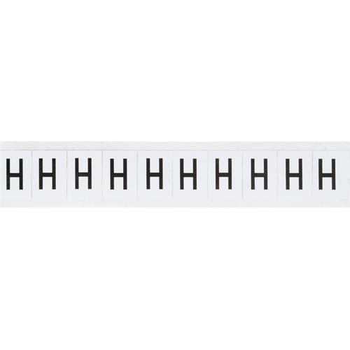 Brady 9713-H Vinyl Letter Label, 1.5