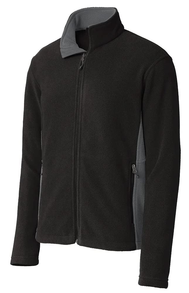 Joe's USA Men's Soft Midweight Fleece Jacket - Regular, Big & Tall Sizes - Warm Comfort for Outdoor Activities, Casual Wear & Layering