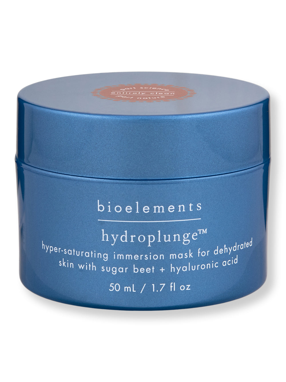 Bioelements Hydroplunge Hydrating Moisturizer 1.7 oz - Deep Hydration for Dry Skin, Day & Night Face Cream for Women & Men - Perfect for Daily Skincare Routine & Travel