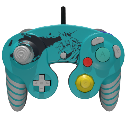 Custom GameCube Controller - Wireless Cloud Edition for Nintendo Switch & PC Gaming | Perfect for Smash Bros, Mario Kart & Retro Gaming Sessions