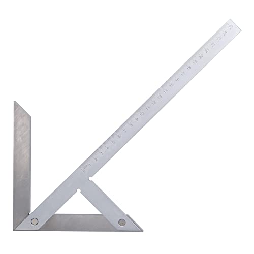 Precision Center Angle Finder - Oil Varnish Coated Angle Gauge Ruler for Hardware Processing & Woodworking | Perfect for Metal Fabrication, Carpentry & DIY Projects