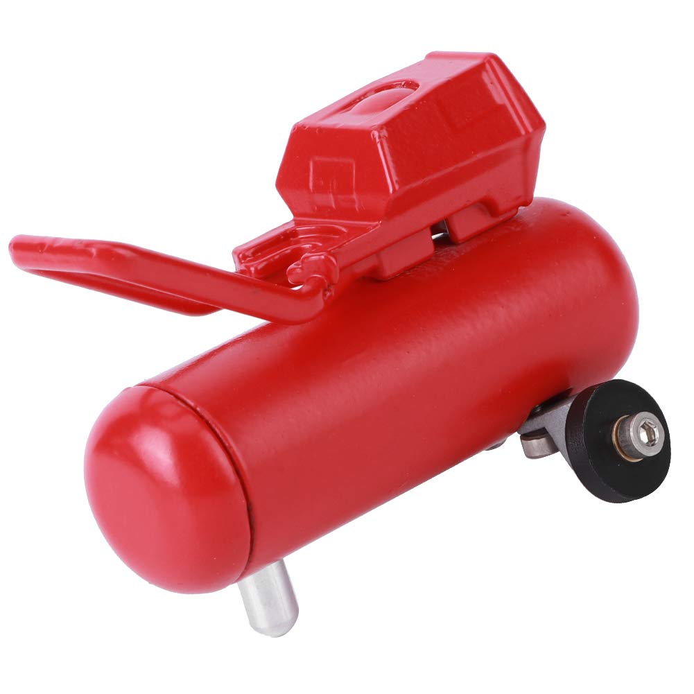 Germer RC Air Compressor - Professional Metal RC Car Accessory for Racing & Competition (Red) | Perfect for RC Car Enthusiasts & Hobbyists