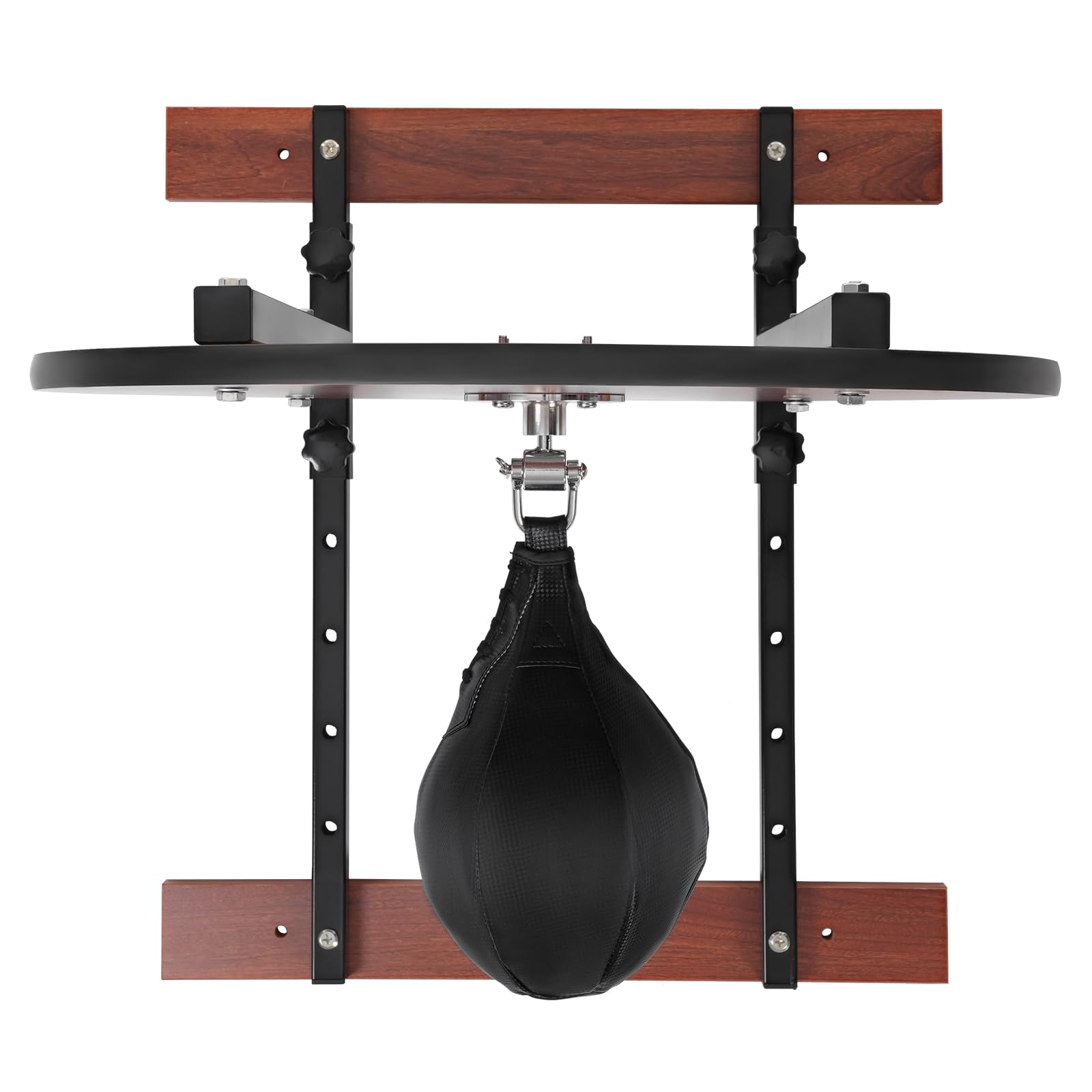 Adjustable Height Speed Bag Platform Kit - 360° Rotatable Wall Mounted Boxing Training Equipment for Home Gym & Boxing Practice | Perfect for Boxing Training, Cardio Workout & Martial Arts Practice