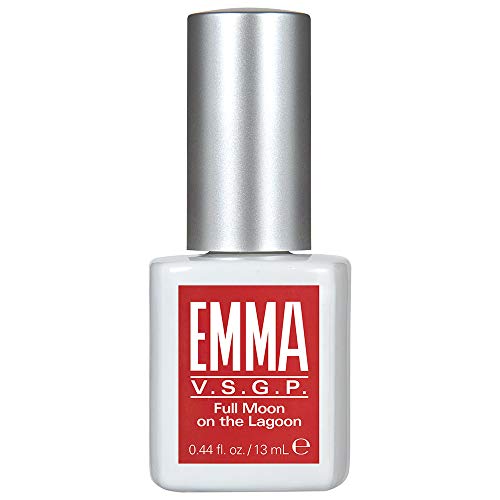 EMMA Beauty Gel Polish - Long Lasting Nail Color with 12+ Free Formula, 100% Vegan & Cruelty-Free (Full Moon On The Lagoon, 0.44 fl oz) - Perfect for Salon-Quality Manicures at Home, Special Occasions & Nail Art Designs