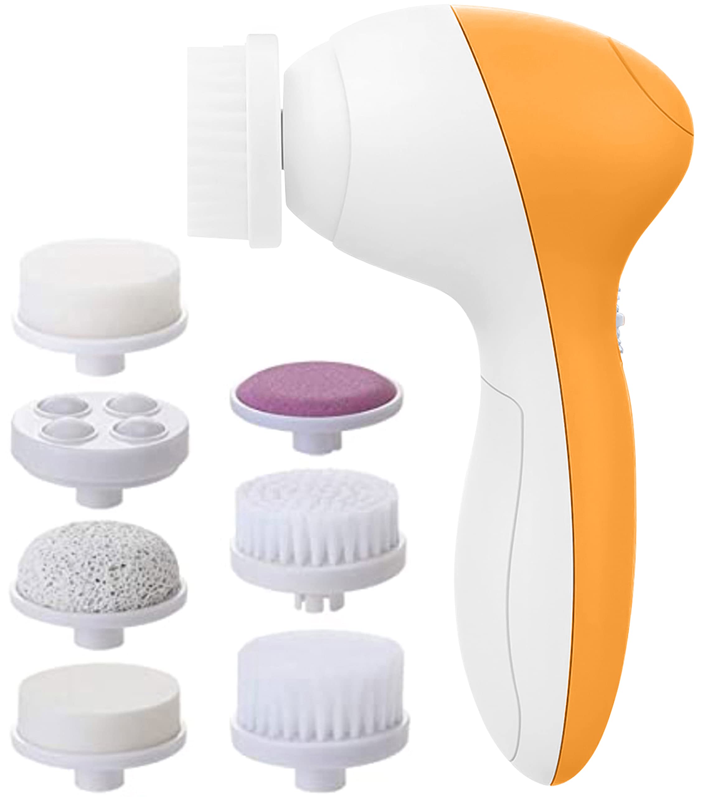 Electric Facial Cleansing Brush with 7 Heads - For Oily, Dry & Normal Skin | Perfect for Daily Deep Cleansing & Exfoliation