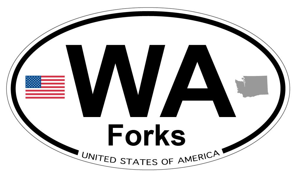 Washington State Oval Sticker - Premium Vinyl Decal for Laptops, Cars, Water Bottles | Perfect for Travelers, Outdoor Enthusiasts & Washington Pride