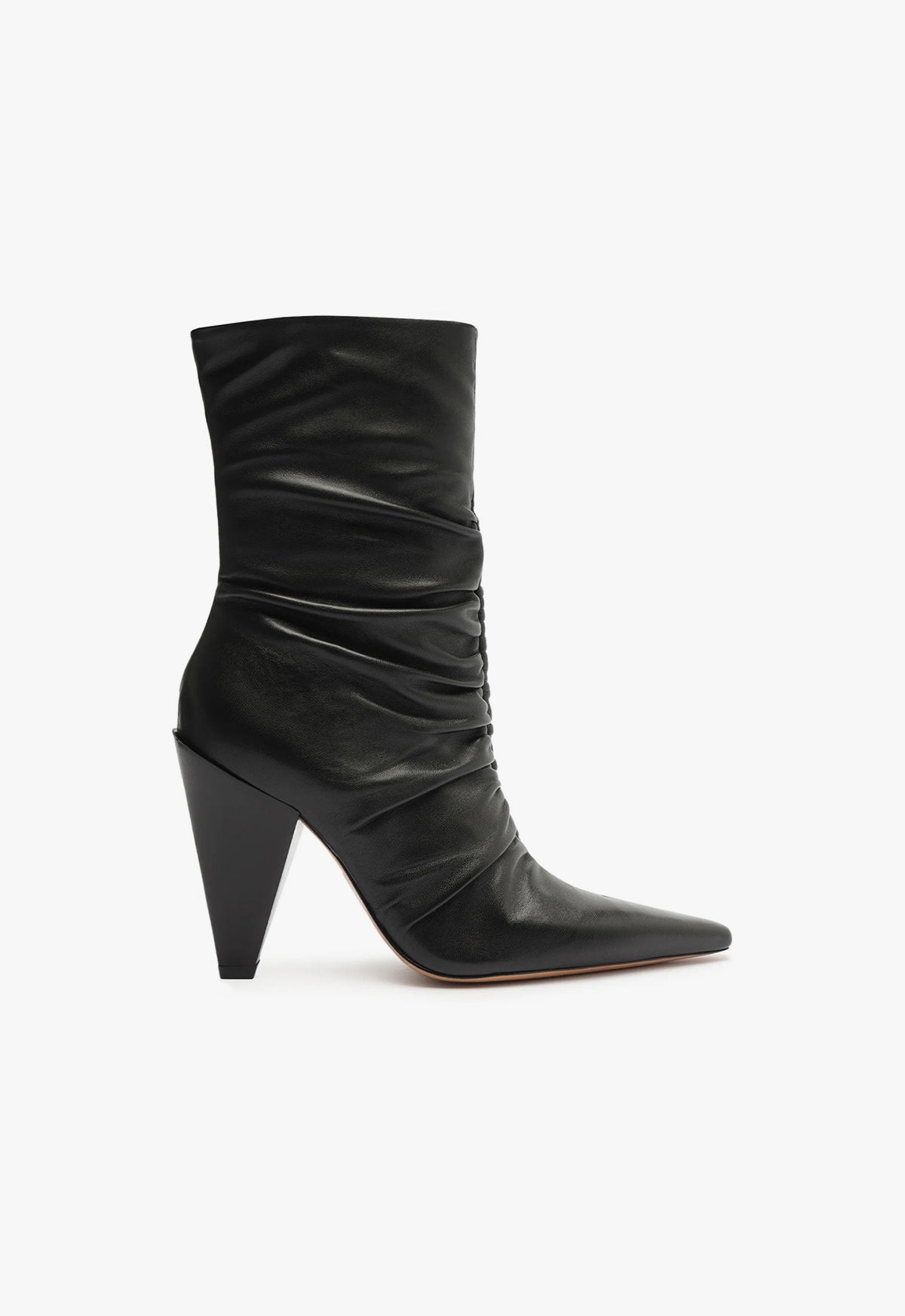 Lynn Nappa Leather Bootie F23 - Women's High Heel Ankle Boots for Fall & Winter Fashion | Perfect for Office, Party & Night Out