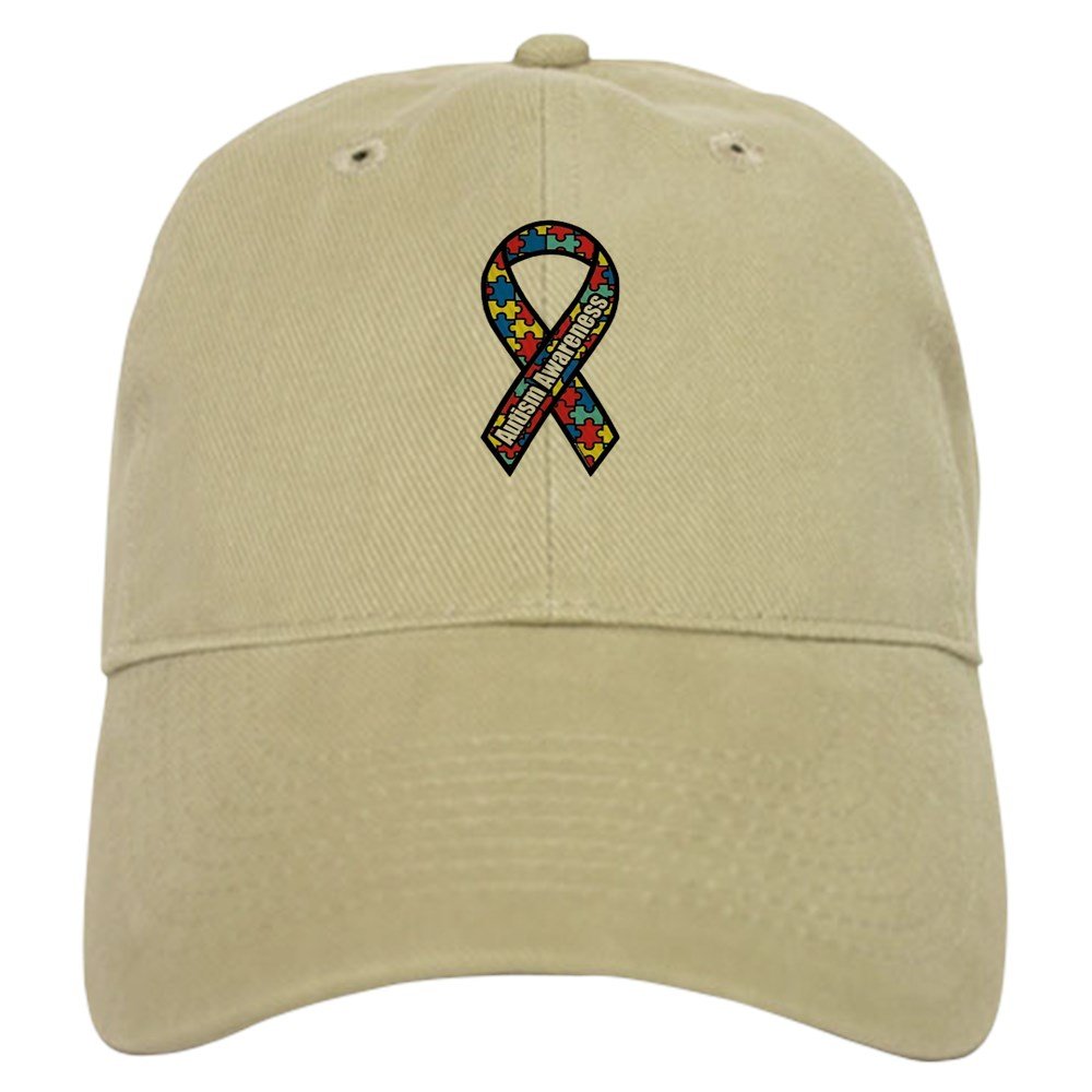 Autism Awareness Ribbon Baseball Cap - Adjustable for Daily Wear