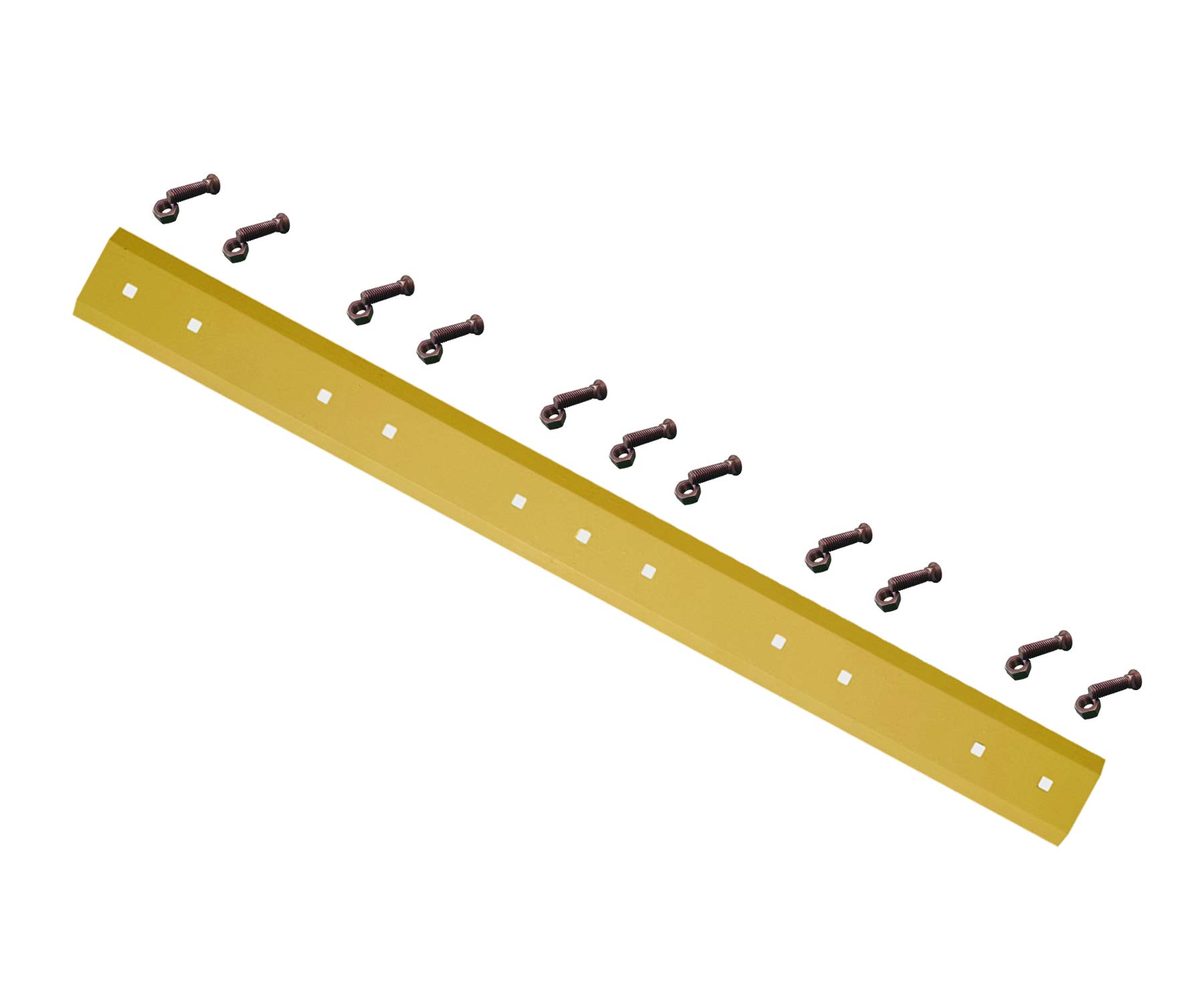 135-9396 Skid Steer Bucket Cutting Edge with Plow Bolts - 74.53