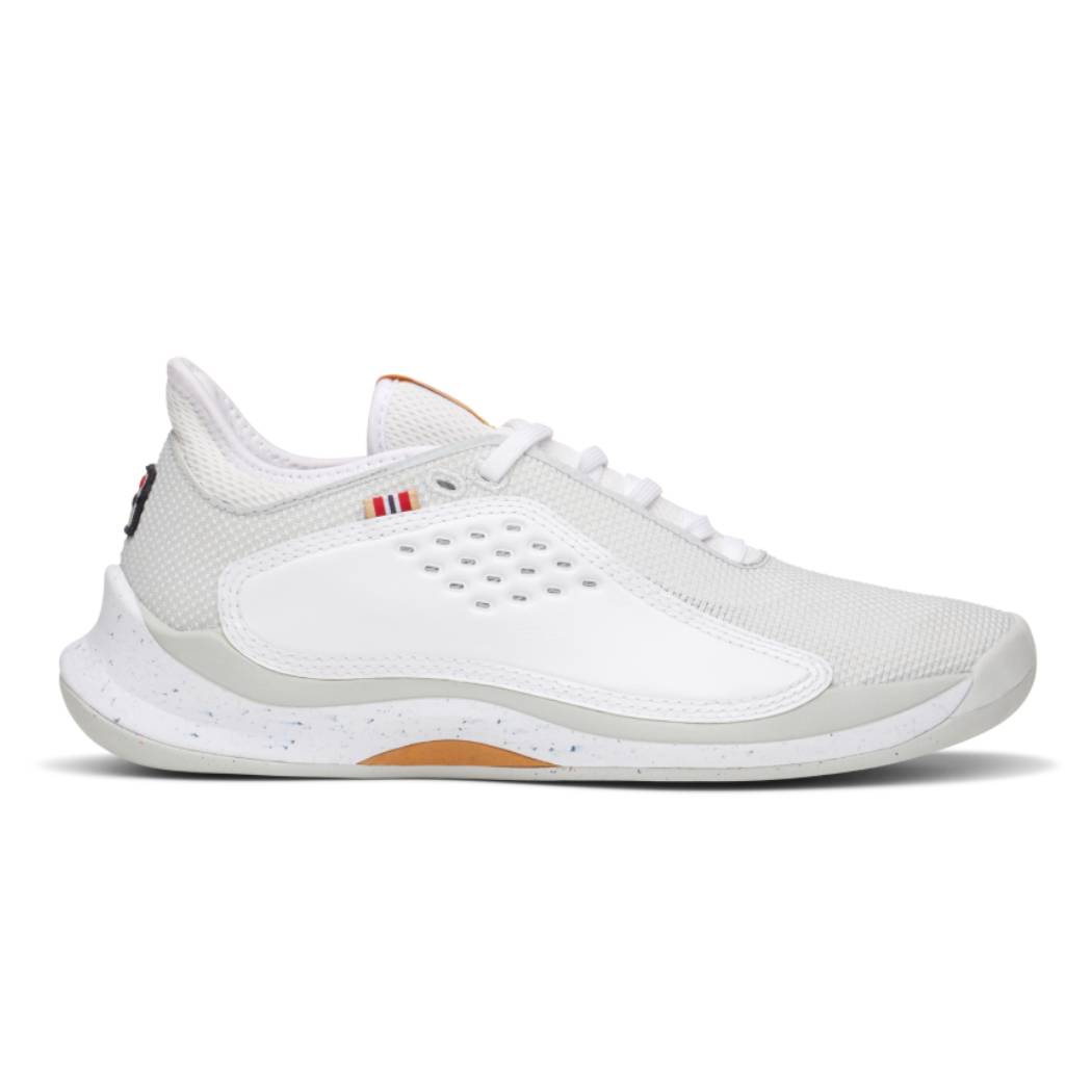Fila Mondo Forza Women's Tennis Shoes - White & Gray Athletic Sneakers for Women | Perfect for Court Play, Casual Wear & Gym Workouts