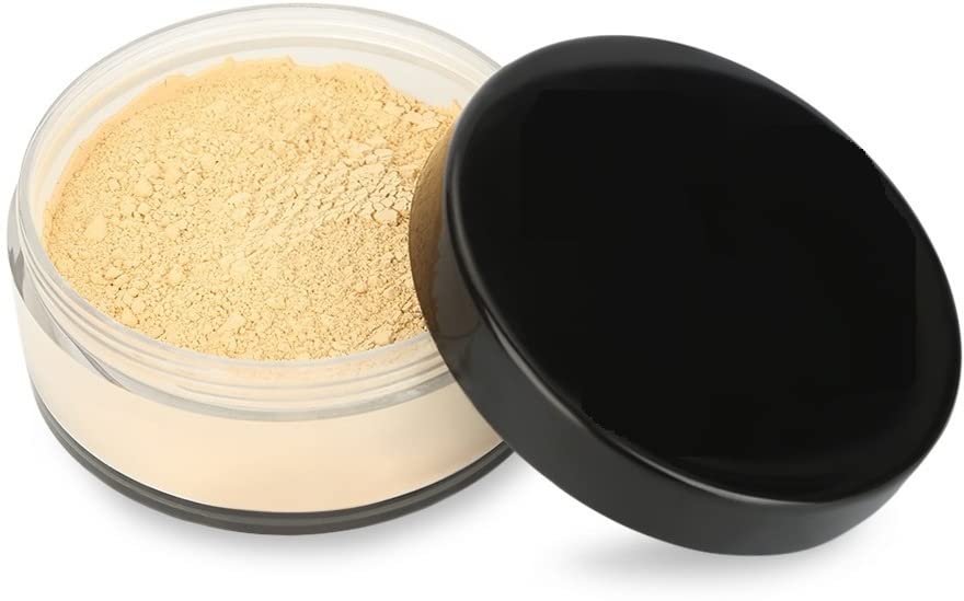 Natural Lightweight Breathable Waterproof Long-Lasting Setting Loose Powder - Perfect for Makeup Setting & Oil Control All Day