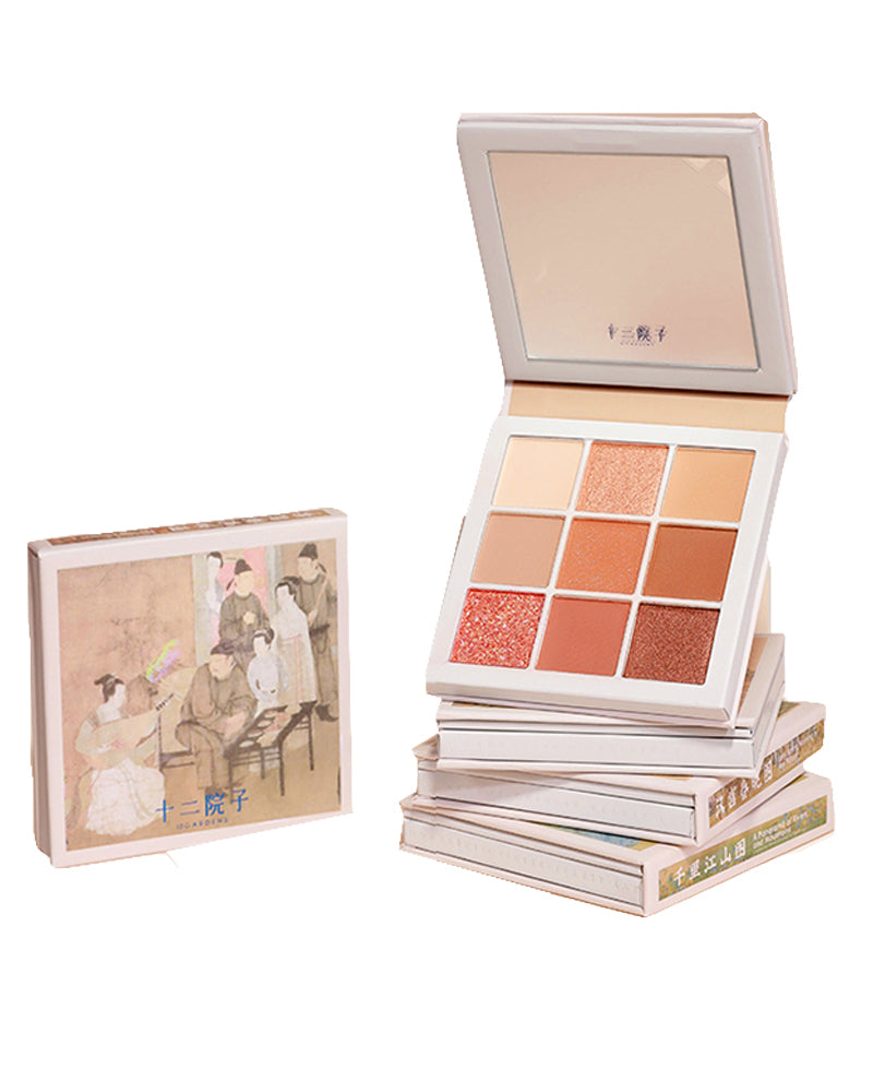 12-Color Eyeshadow Palette - Highly Pigmented, Long-Lasting Makeup for Day & Night Looks - Perfect for Party, Wedding & Everyday Wear
