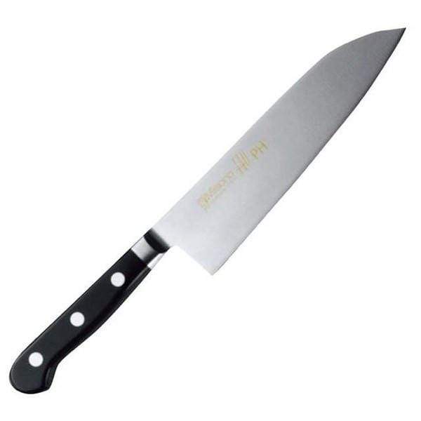 Premium Misono 440PH Santoku Knife 180mm - High Carbon Stainless Steel Blade with Ergonomic POM Handle - Perfect for Slicing, Dicing & Chopping Vegetables, Meat & Fish - Japanese Kitchen Knife for Home Chefs & Professionals