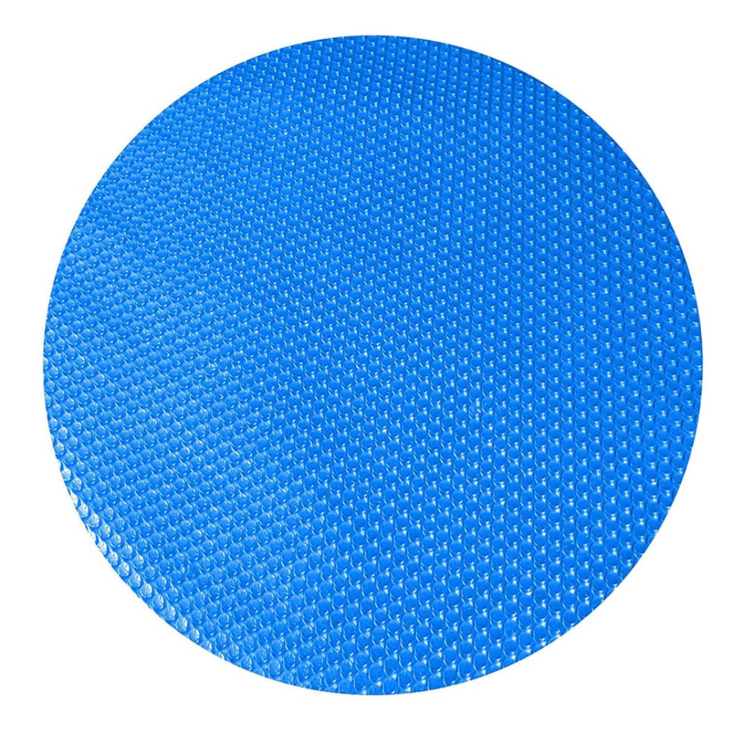 Eaarliyam 177-Inch Round Swimming Pool Cover - Heavy Duty Bubble Pool Cover for Dust, Debris & Heat Retention - Blue Frame Pool Cover for Above Ground Pools - Perfect for Backyard, Garden & Outdoor Use