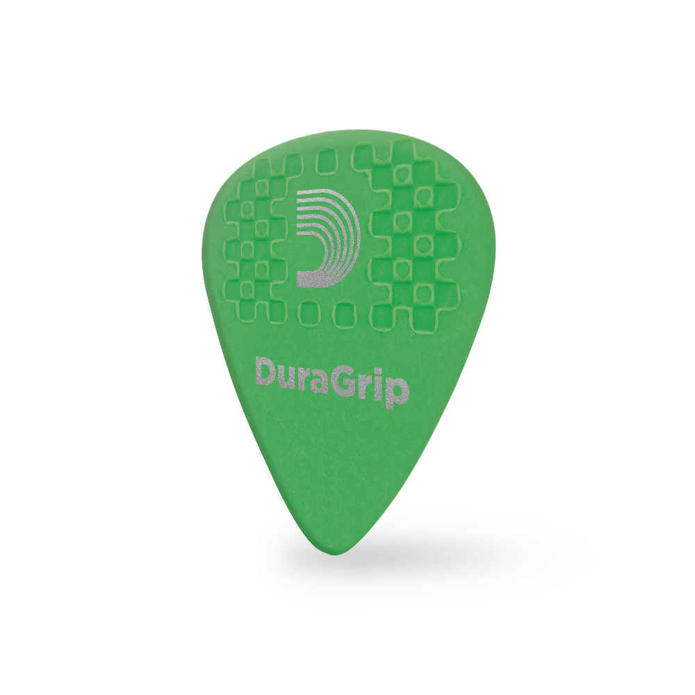 D'Addario DuraGrip .85mm Medium Guitar Pick - Premium Grip Plectrum for Acoustic & Electric Guitar Playing, Recording & Live Performances