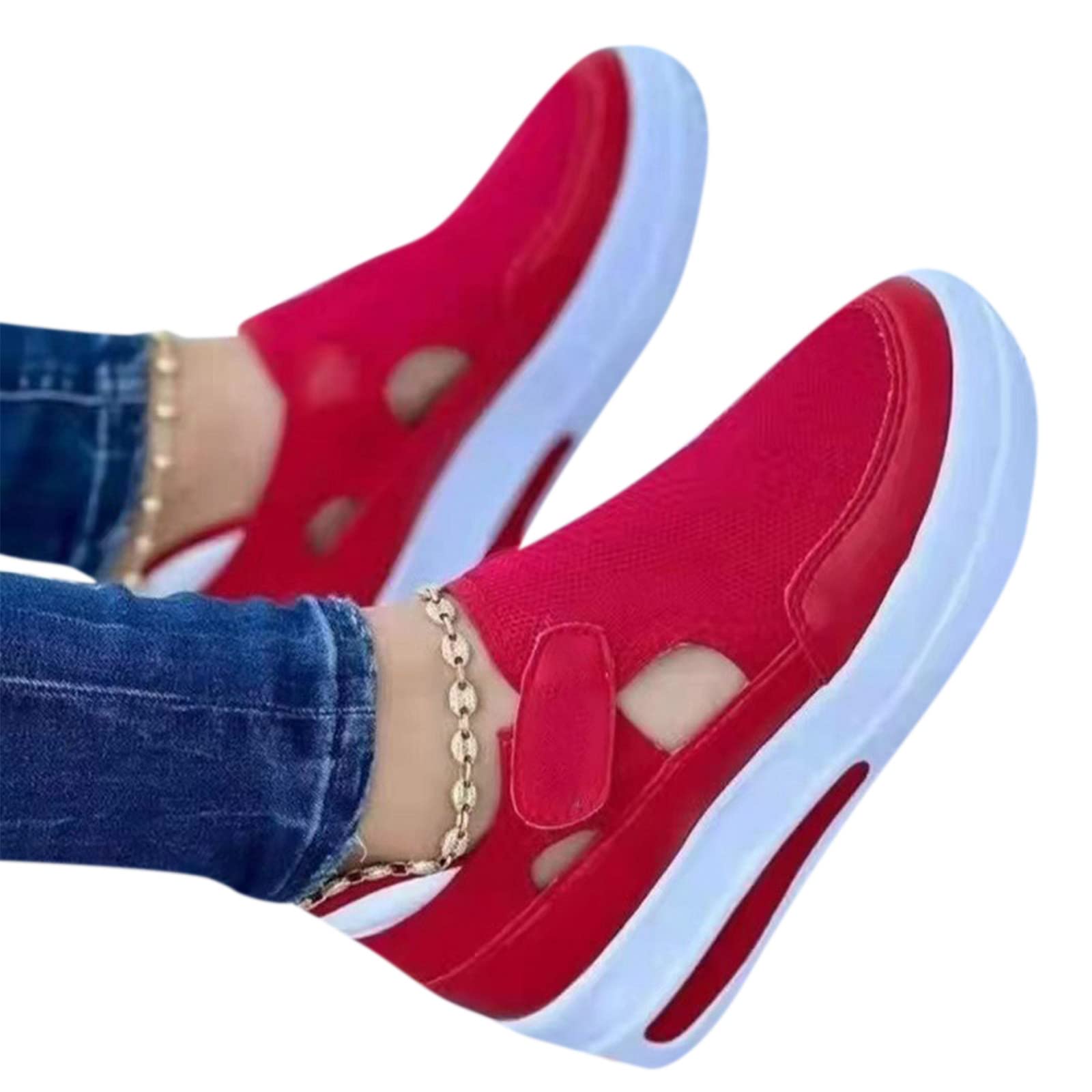 2022 Women's Spring Sneakers - Breathable Casual Sport Shoes, Comfortable Canvas Walking Shoes for Women | Perfect for Running, Gym, Travel & Daily Wear