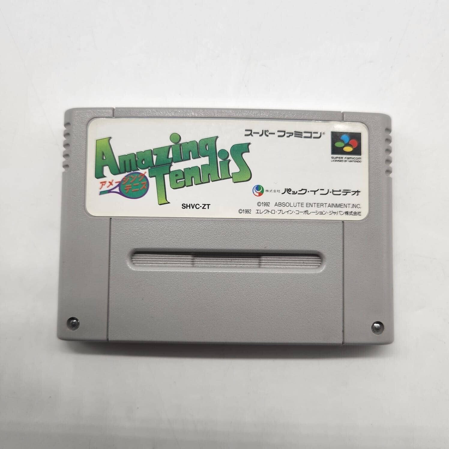 David Crane's Amazing Tennis - Super Famicom Game - Japanese NTSC-J Version - Classic 90s Retro Gaming for Nintendo Collectors & Tennis Fans
