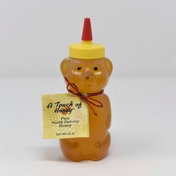 Organic Raw Honey Bear - Pure Natural Honey in Squeeze Bottle for Tea, Baking & Healthy Snacks | Perfect for Breakfast, Cooking & Gifts