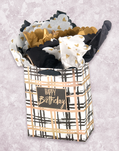 Expressive Birthday Gift Bags - Floral Garden Theme Party Favors for Birthdays, Baby Showers & Special Occasions