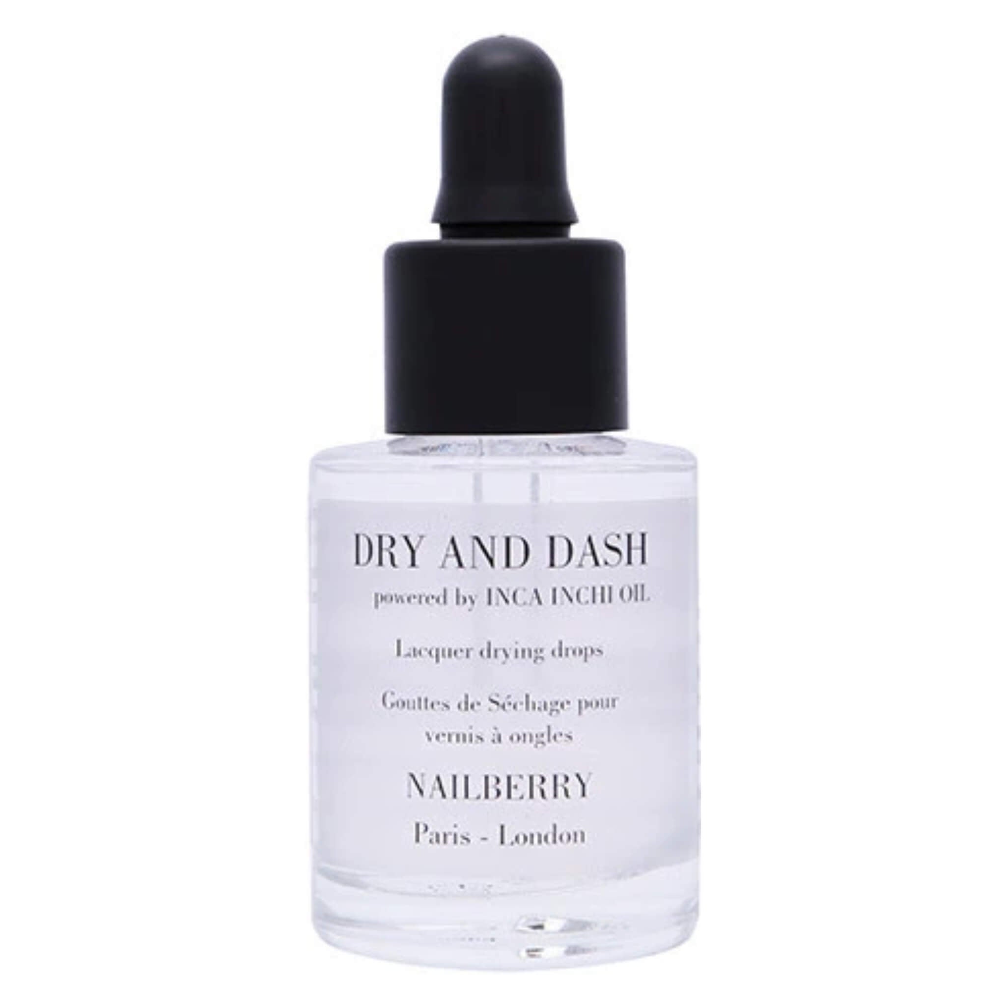 Fast-Drying Nail Polish Drying Drops - Quick Dry Solution for Gel & Regular Lacquer - Perfect for Salon, Home Manicures & Nail Art