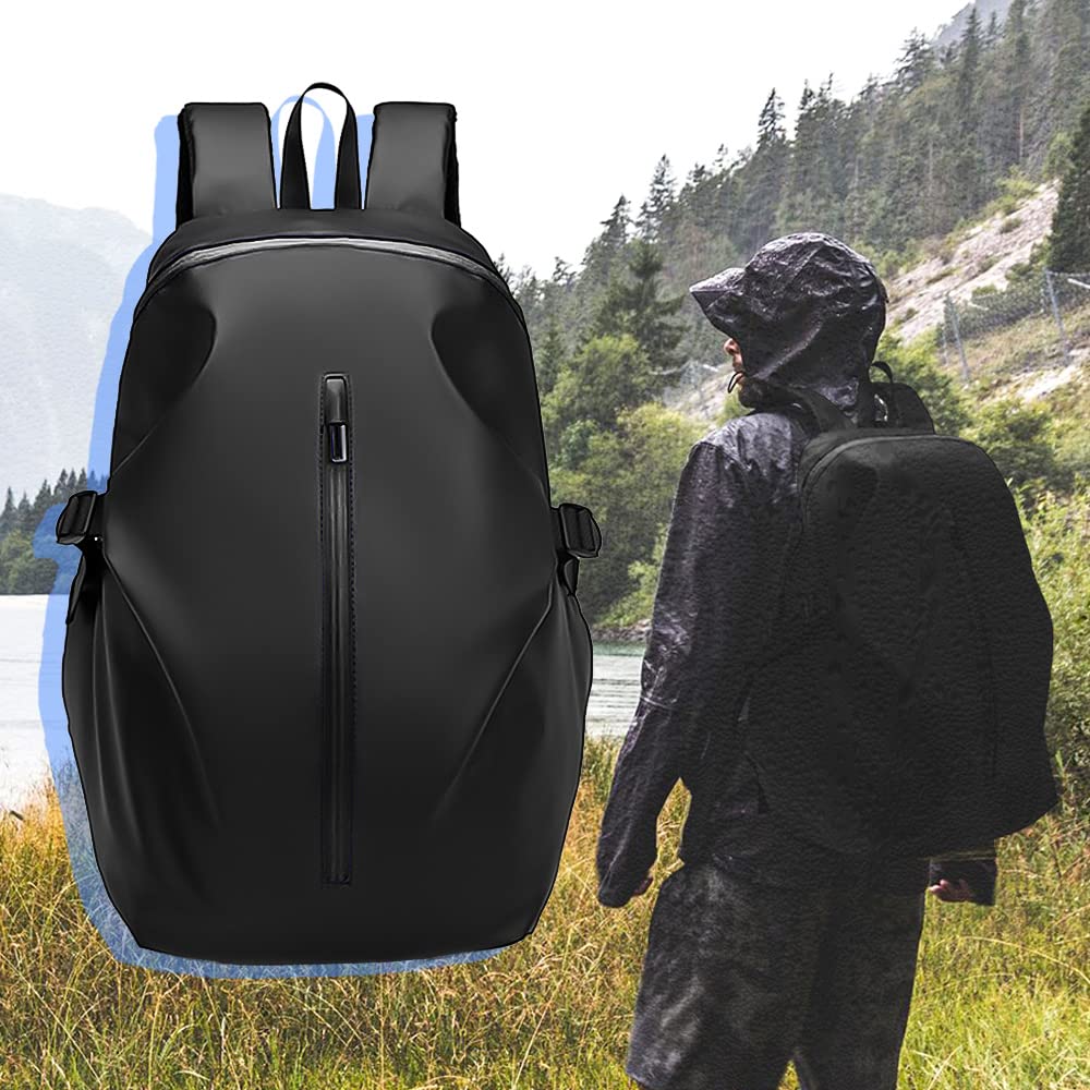 Waterproof Motorcycle Backpack - PVC/1680D Oxford Riding Bag for Commuting & Travel