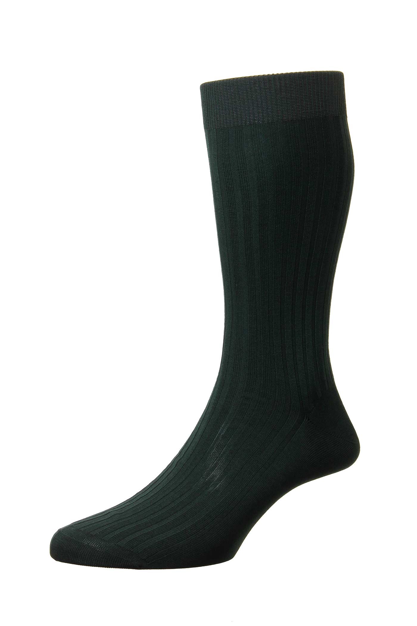 Premium Dark Green Danvers Mercerized Cotton Socks for Men & Women - Soft, Breathable & Durable Everyday Wear for Work, Gym & Outdoor Activities