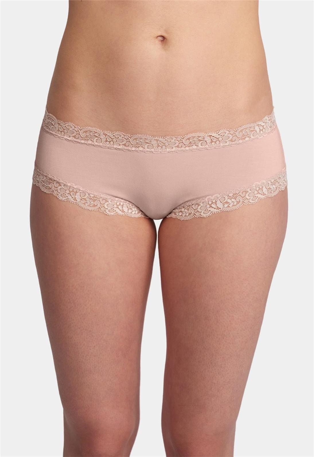 Seashell Print Boyshort Underwear for Women - Comfortable Cotton Panties for Daily Wear, Yoga & Sleep