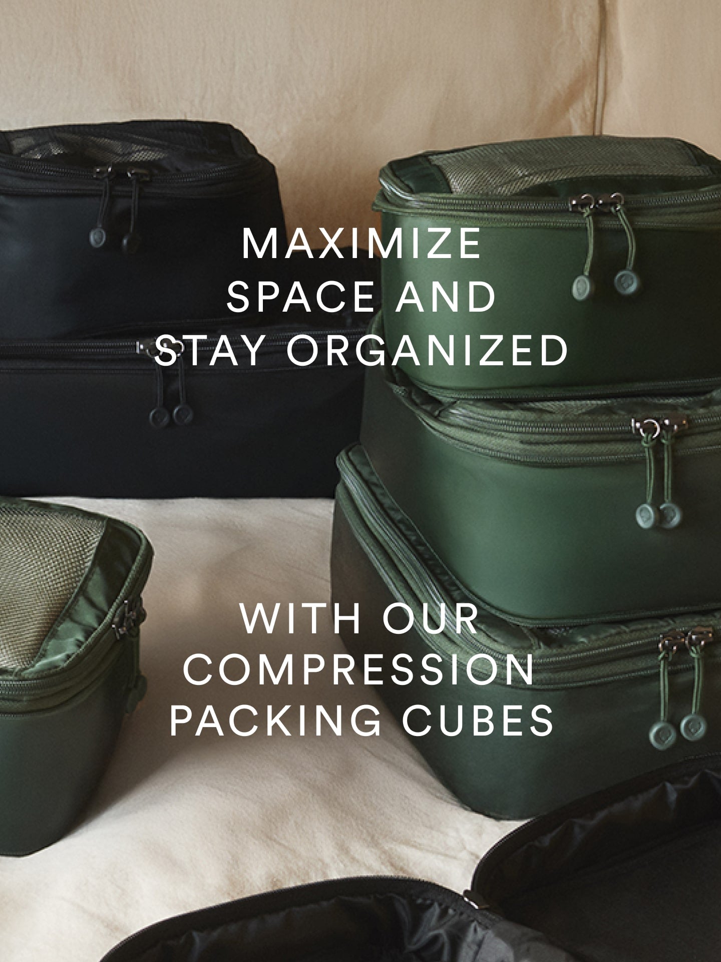 2025 Premium Packing Cubes Set - Travel Organizer for Suitcases & Backpacks | Perfect for Business Trips, Vacations & Camping