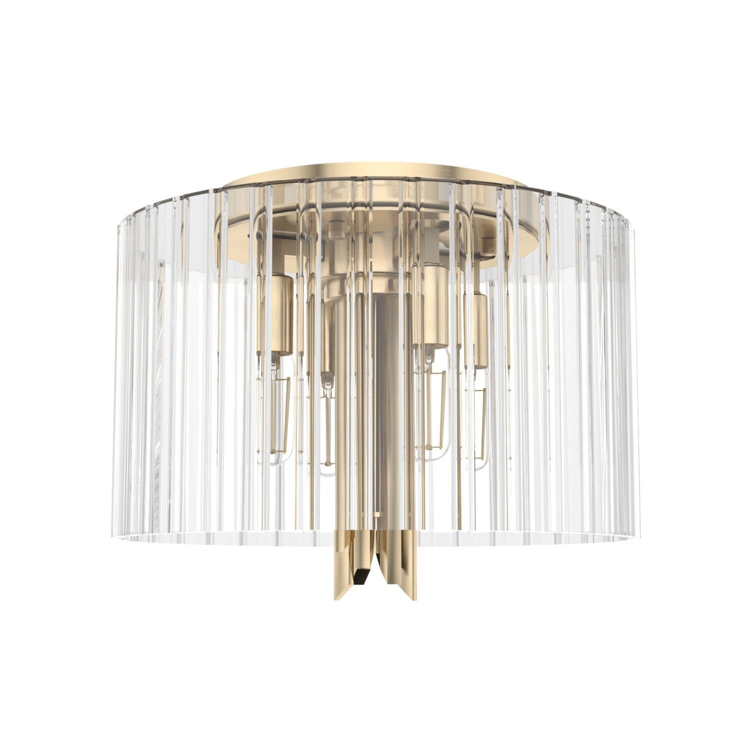 Gatz Flush Mount Ceiling Light - Modern LED Fixture for Bedroom, Living Room & Kitchen | Energy-Efficient Indoor Lighting Solution