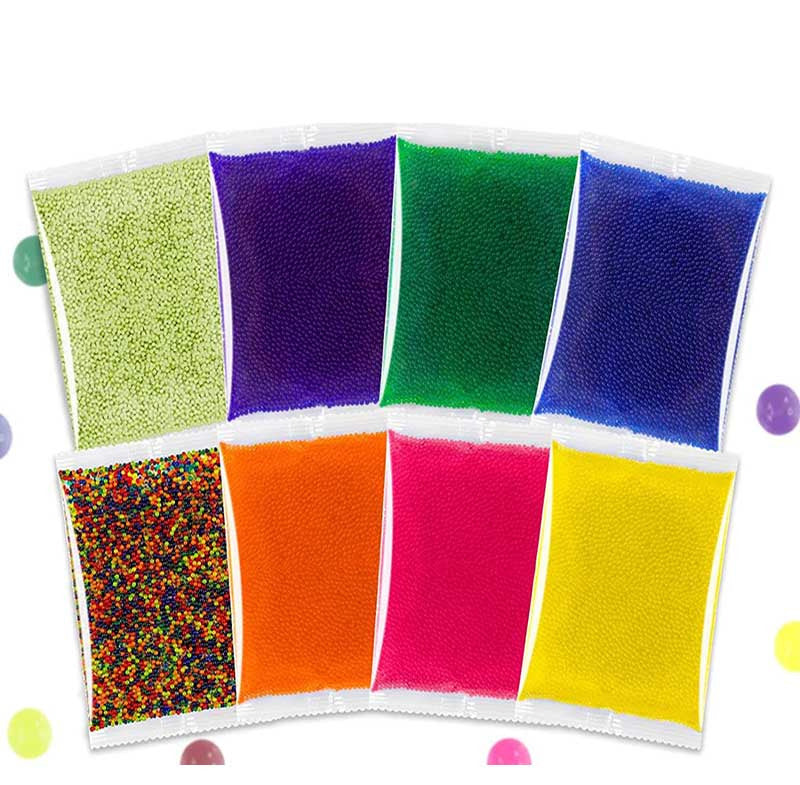 8 Colors 7-8mm Gel Ball Blaster Refill Ammo - 10,000pcs Water Beads for SplatRBall, Gel Blaster & Outdoor Shooting Games - Perfect for Backyard Battles, Team Competitions & Tactical Training