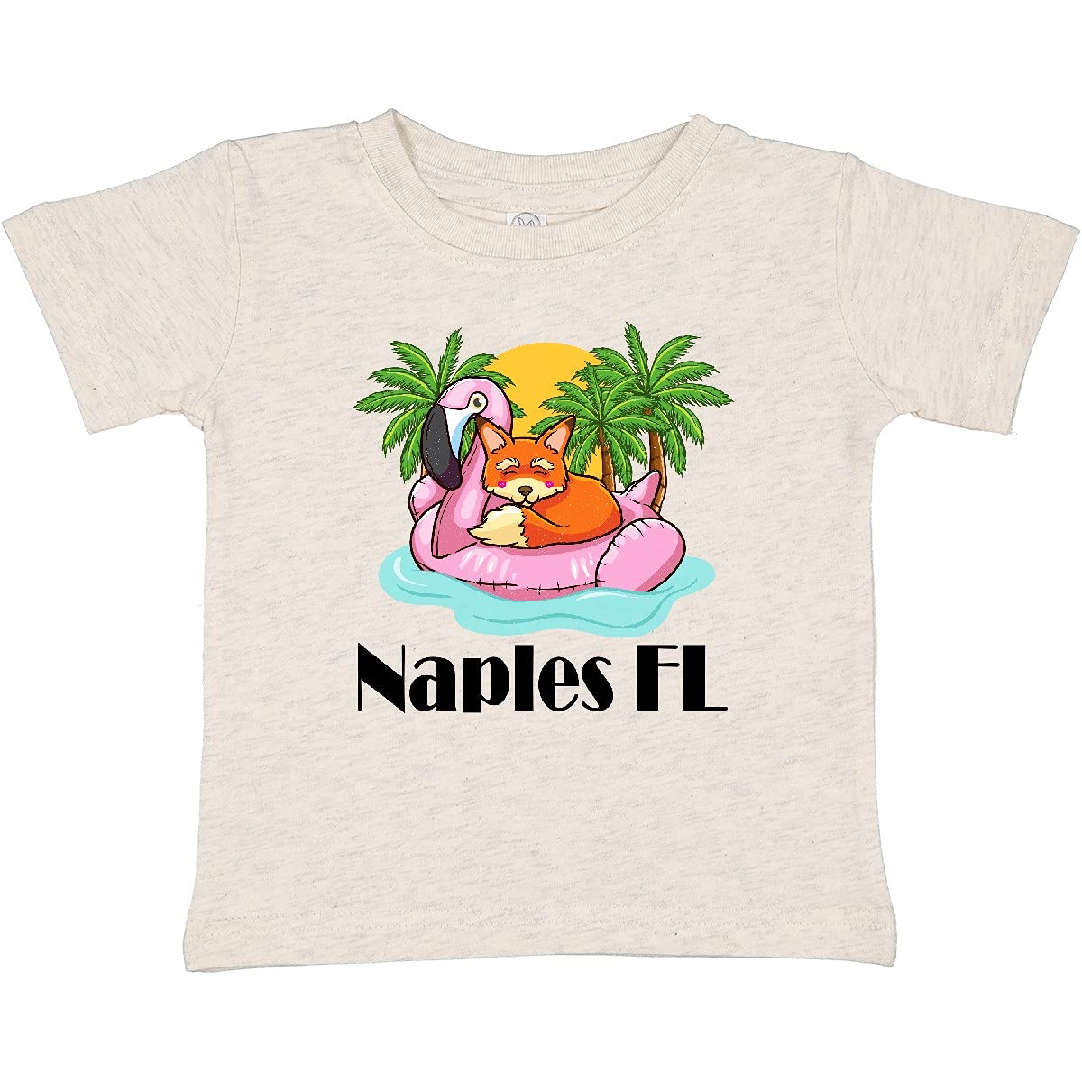 Inktastic Naples Florida Beach Vacation Baby T-Shirt - Cute Infant Graphic Tee for Boys & Girls - Perfect for Family Trips, Summer Outings & Beach Vacations