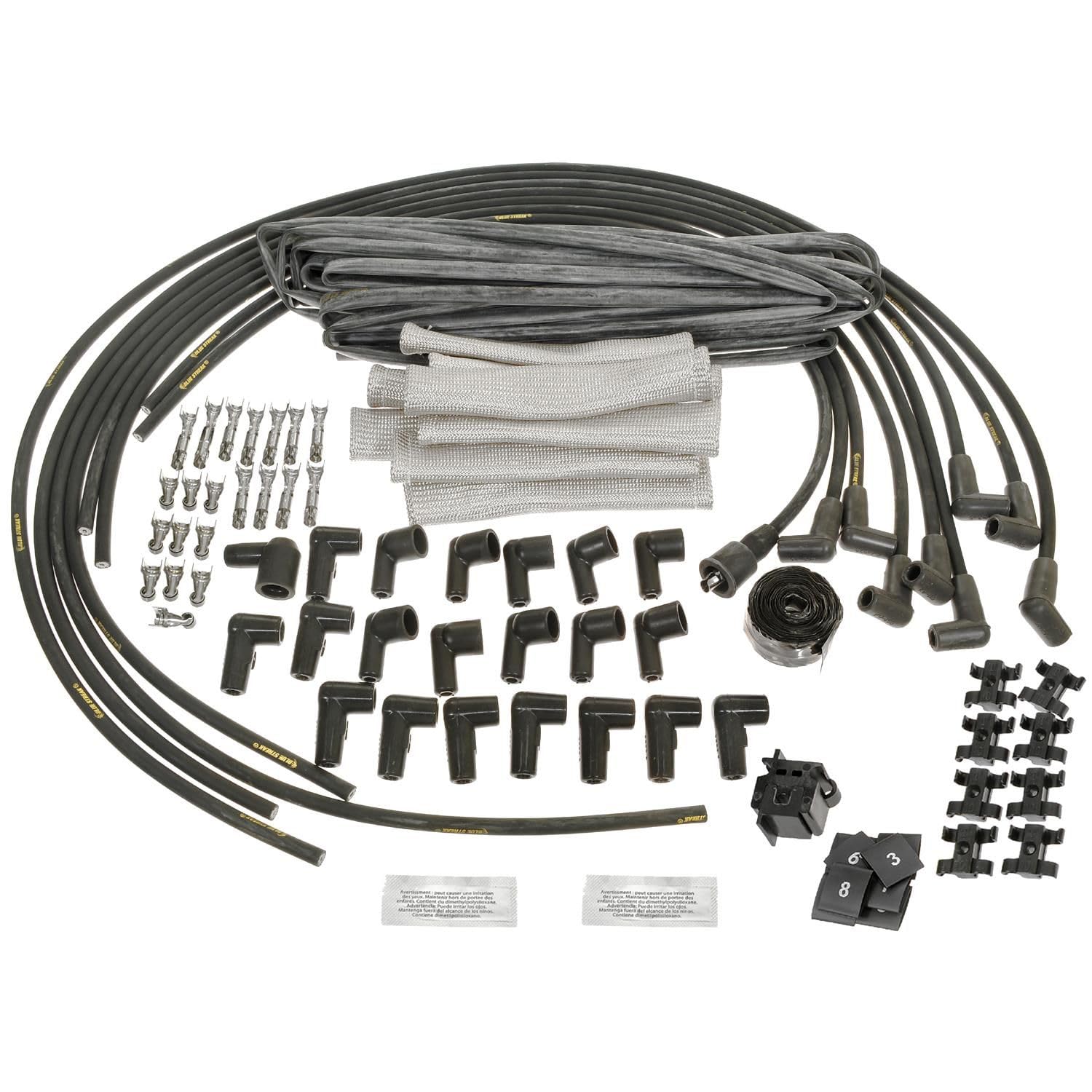 Standard Motor Products 10036 Spark Plug Wire Set - High Performance Ignition Wires for Ford, Chevy, Dodge - Perfect for Engine Tune-Ups & Performance Upgrades