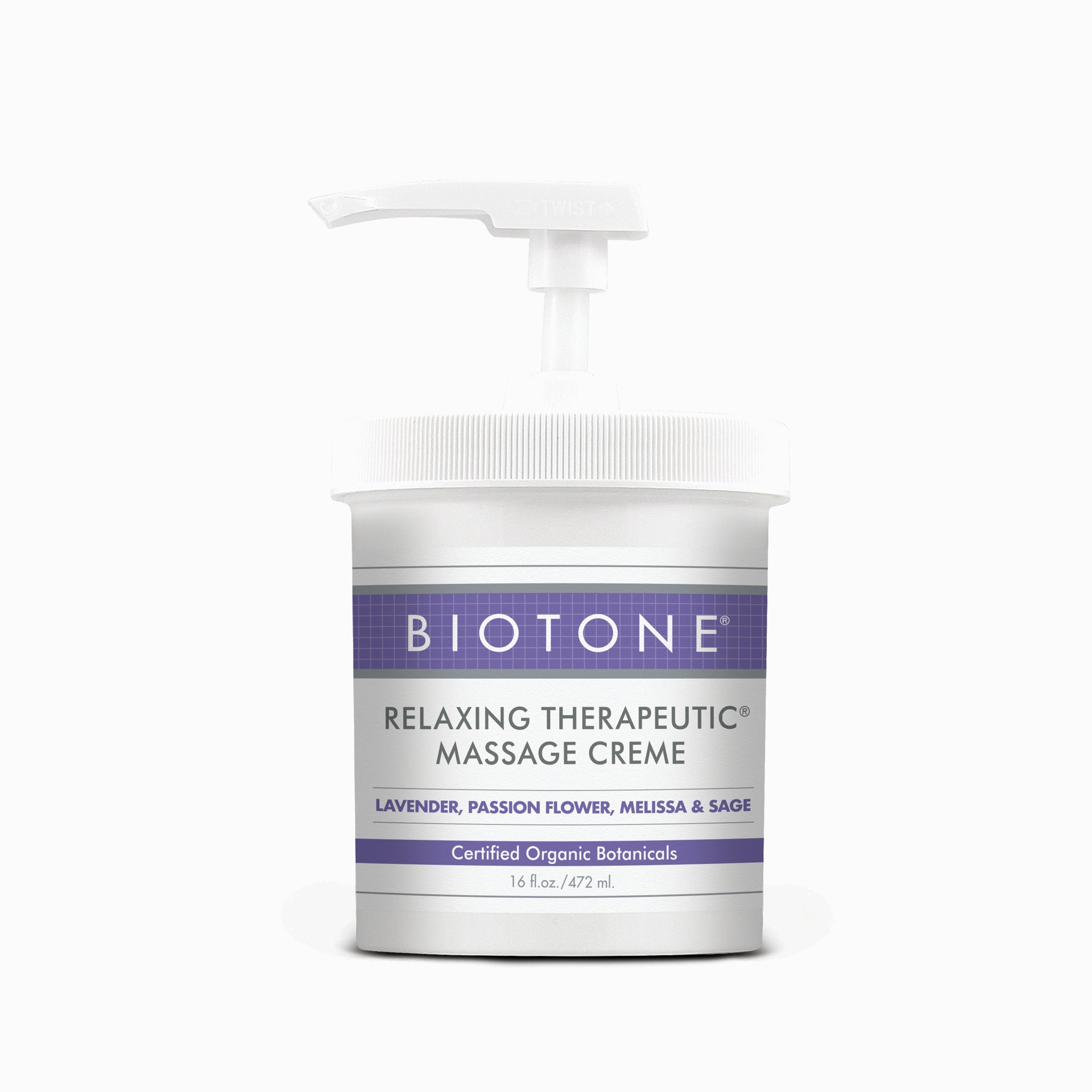 BIOTONE® Relaxing Therapeutic Massage Cream - Professional Grade Massage Lotion for Deep Tissue & Swedish Massage - Perfect for Spa, Home Use & Muscle Recovery