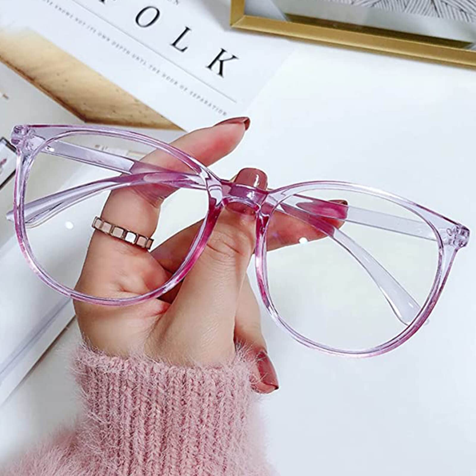 Blue Light Blocking Glasses for Women & Men - Computer Eyewear for Office & Gaming