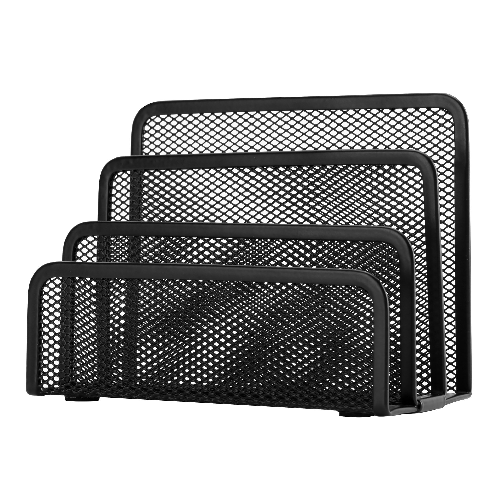 Desk Mail Organizer & File Sorter - 6.7x3x5.2 Inch Sturdy Desktop Letter Holder for Home & Office | Perfect for Bills, Documents & Office Supplies Organization