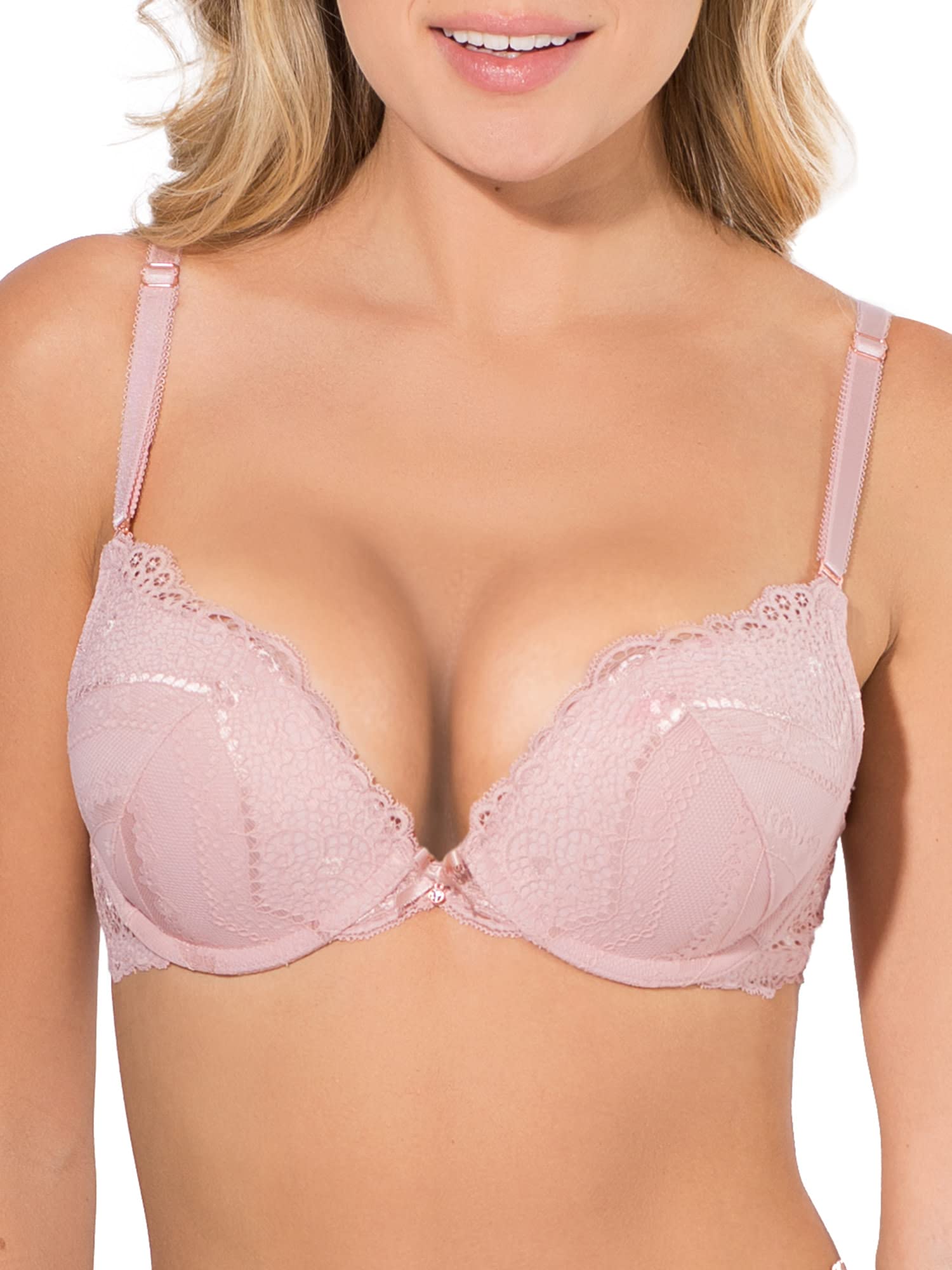 Smart & Sexy Women's Perfect Push-Up Bra - Comfortable Lift & Support for Everyday Wear, Date Nights & Special Occasions