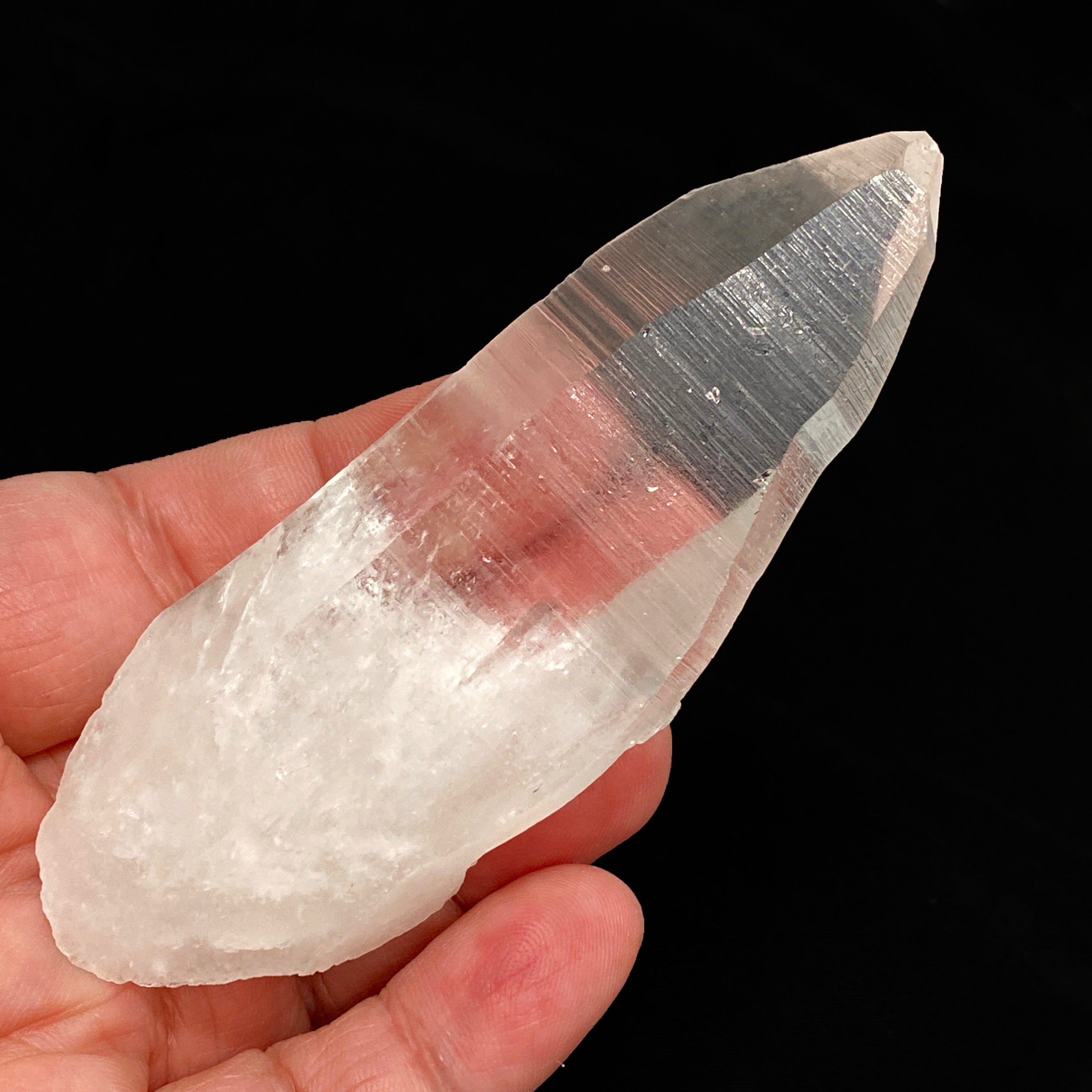 Lemurian Seed Crystal 108g 99x36mm LSQ 12 - Natural Healing Stone for Meditation, Chakra Balancing & Spiritual Growth - Perfect for Yoga, Reiki & Energy Work