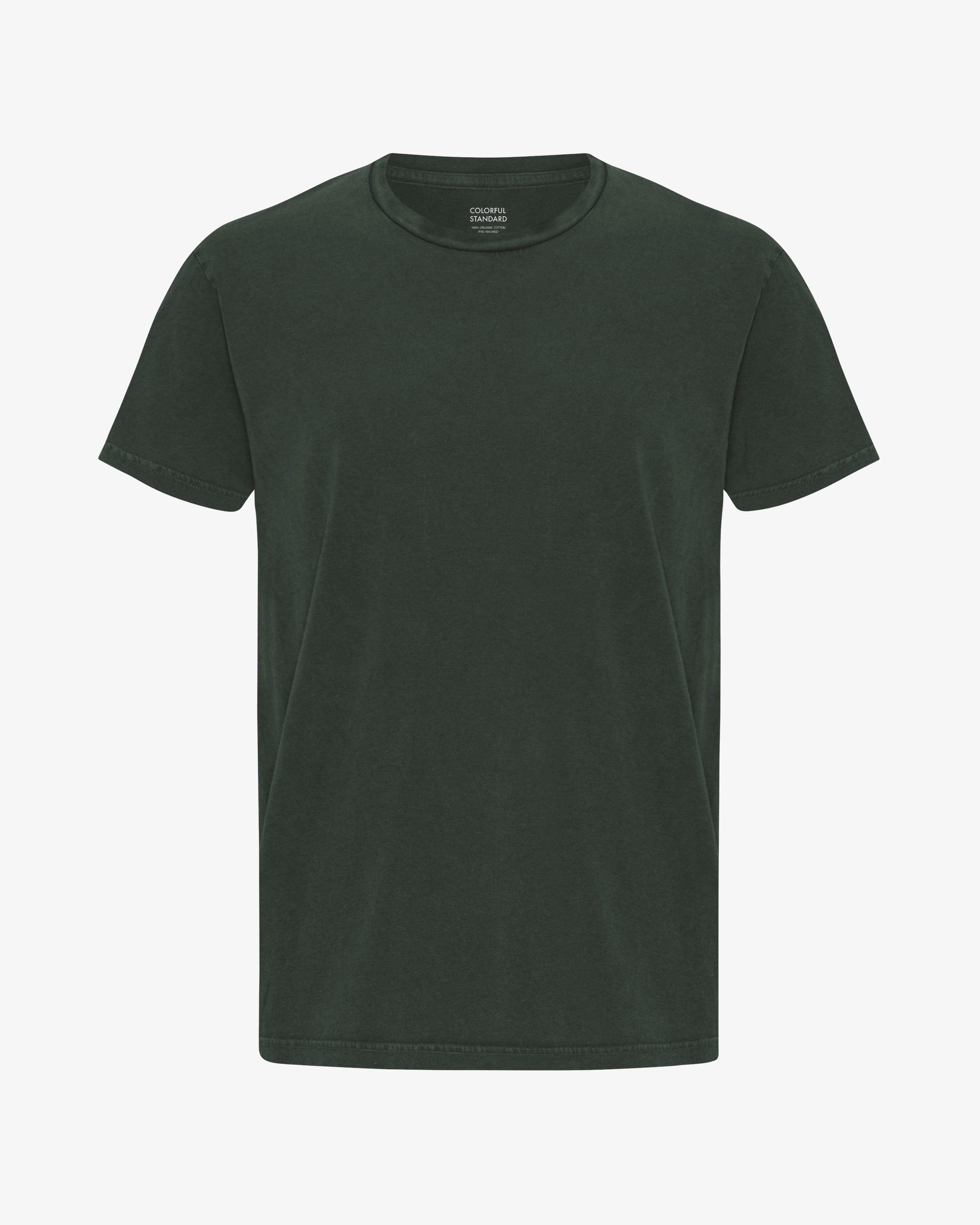 Classic Organic Cotton T-Shirt - Midnight Forest Green | Eco-Friendly & Comfortable for Casual Wear & Outdoor Activities