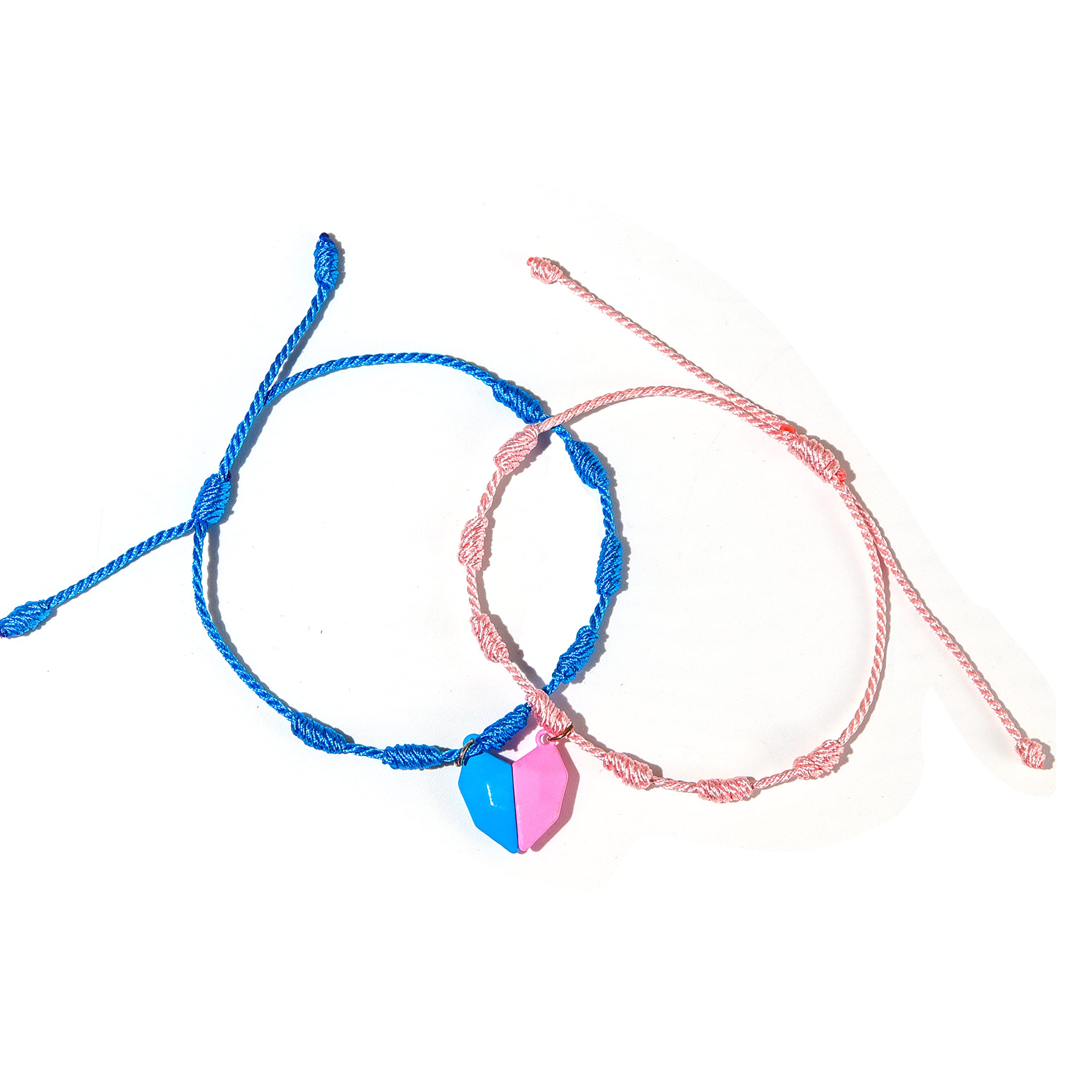 2pcs Magnetic Sun and Moon Couple Bracelets for Women & Men - Matching Love Gifts for Boyfriend, Girlfriend & Best Friends - Perfect for Anniversaries, Valentine's Day & Romantic Dates