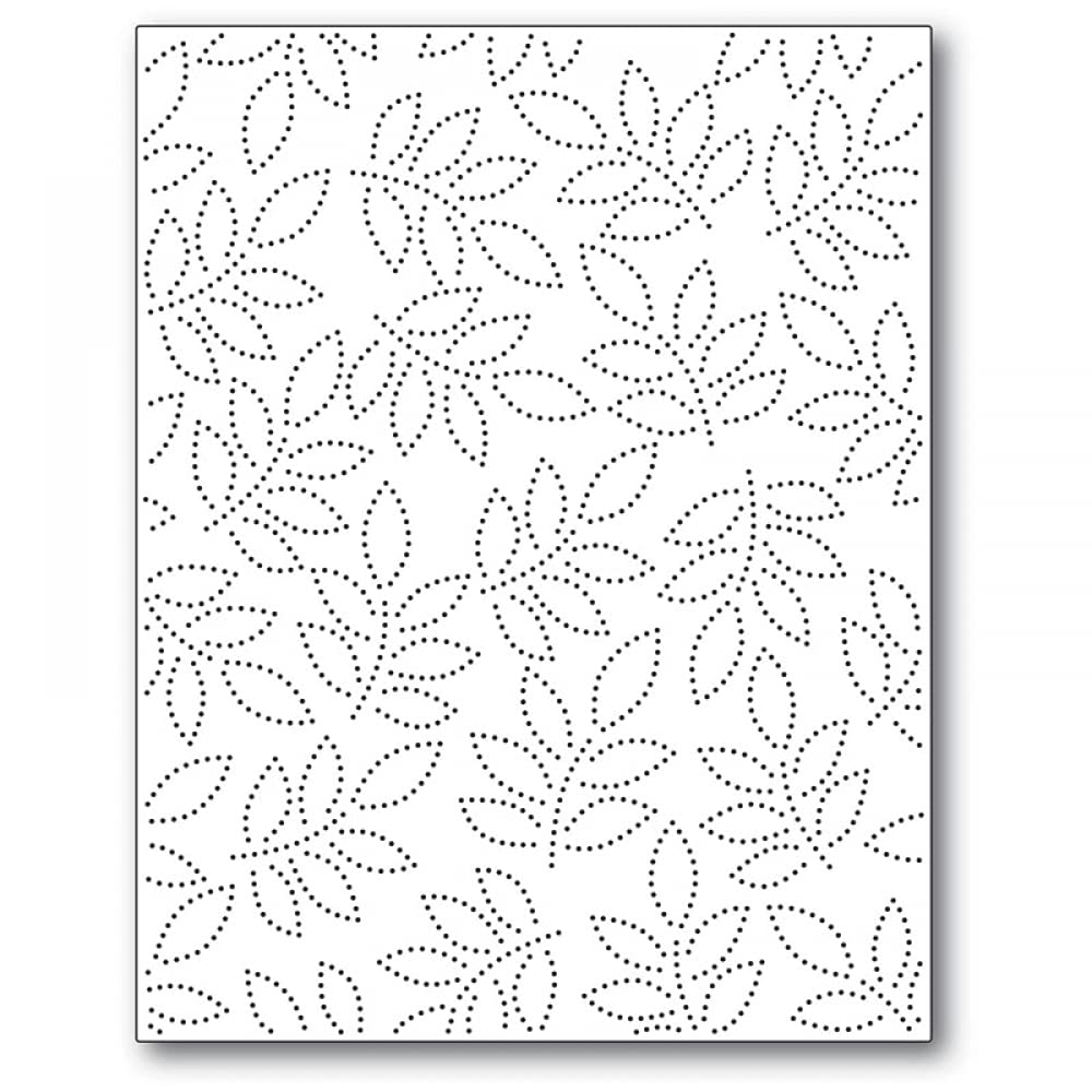 Leaves Background Rectangular Frame Metal Cutting Dies for DIY Scrapbooking, Card Making, Paper Crafting & Embossing - Perfect for Handmade Greeting Cards, Photo Albums, Journals and Home Decor