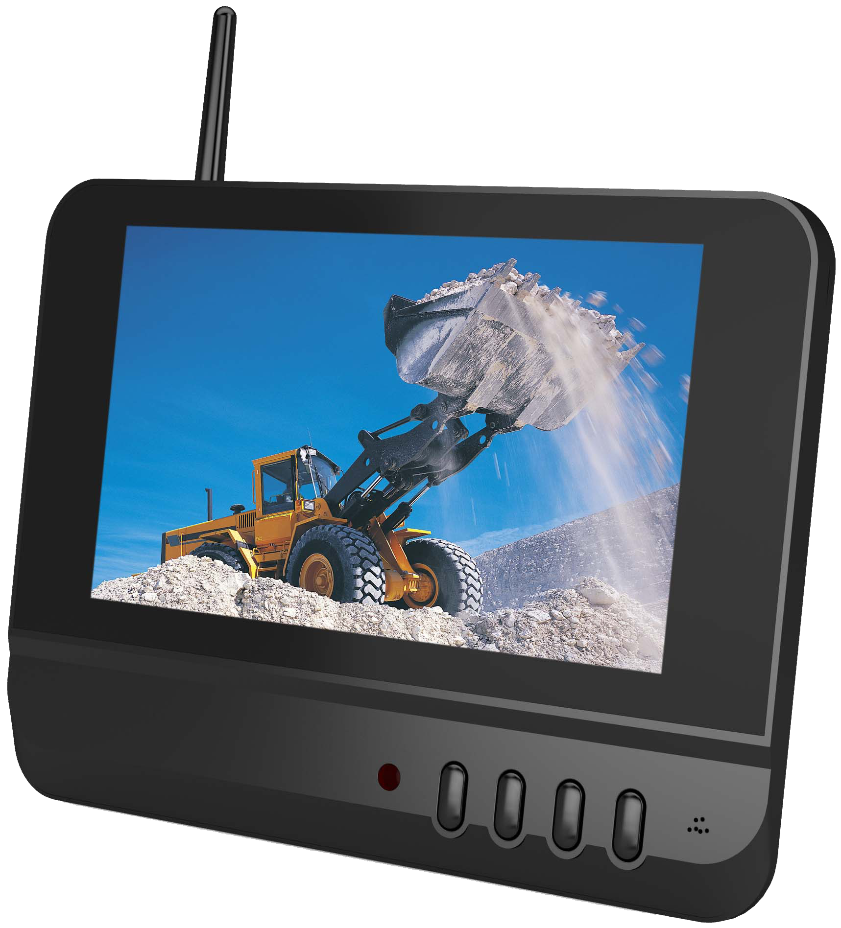 VTC700R 008 Replacement Monitor with Antenna and Power Cable - Compatible with VTC700R Surveillance System for Home & Office Security
