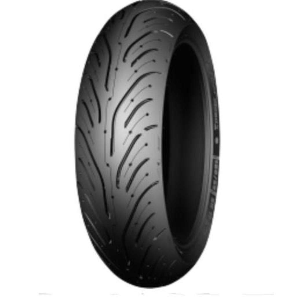 Michelin Pilot Road 4 Touring Radial Motorcycle Tire - 190/55R17 75W for Long-Distance Riding & All-Weather Performance