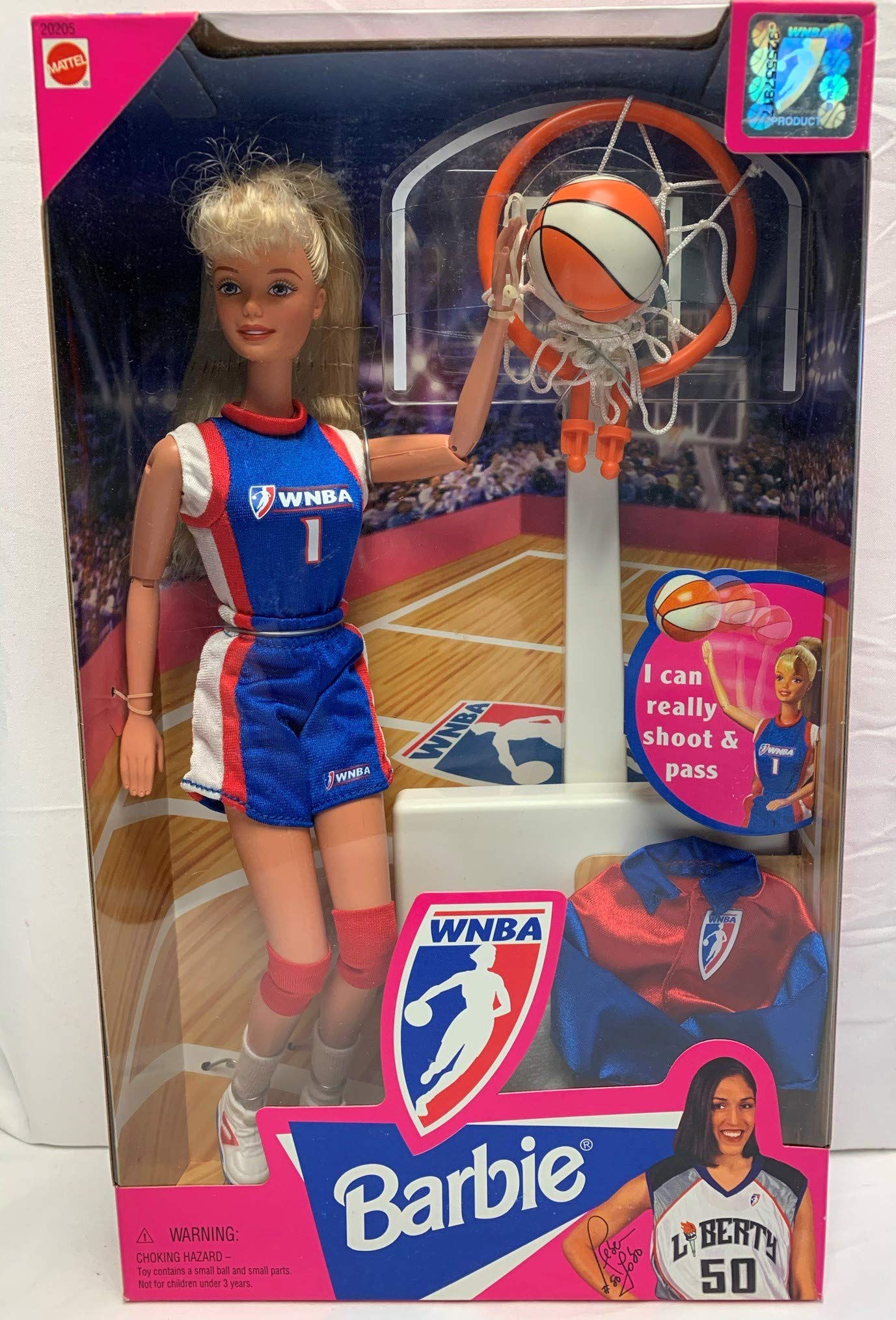 WNBA Barbie Doll - Blonde Basketball Player for Kids Play & Collectibles