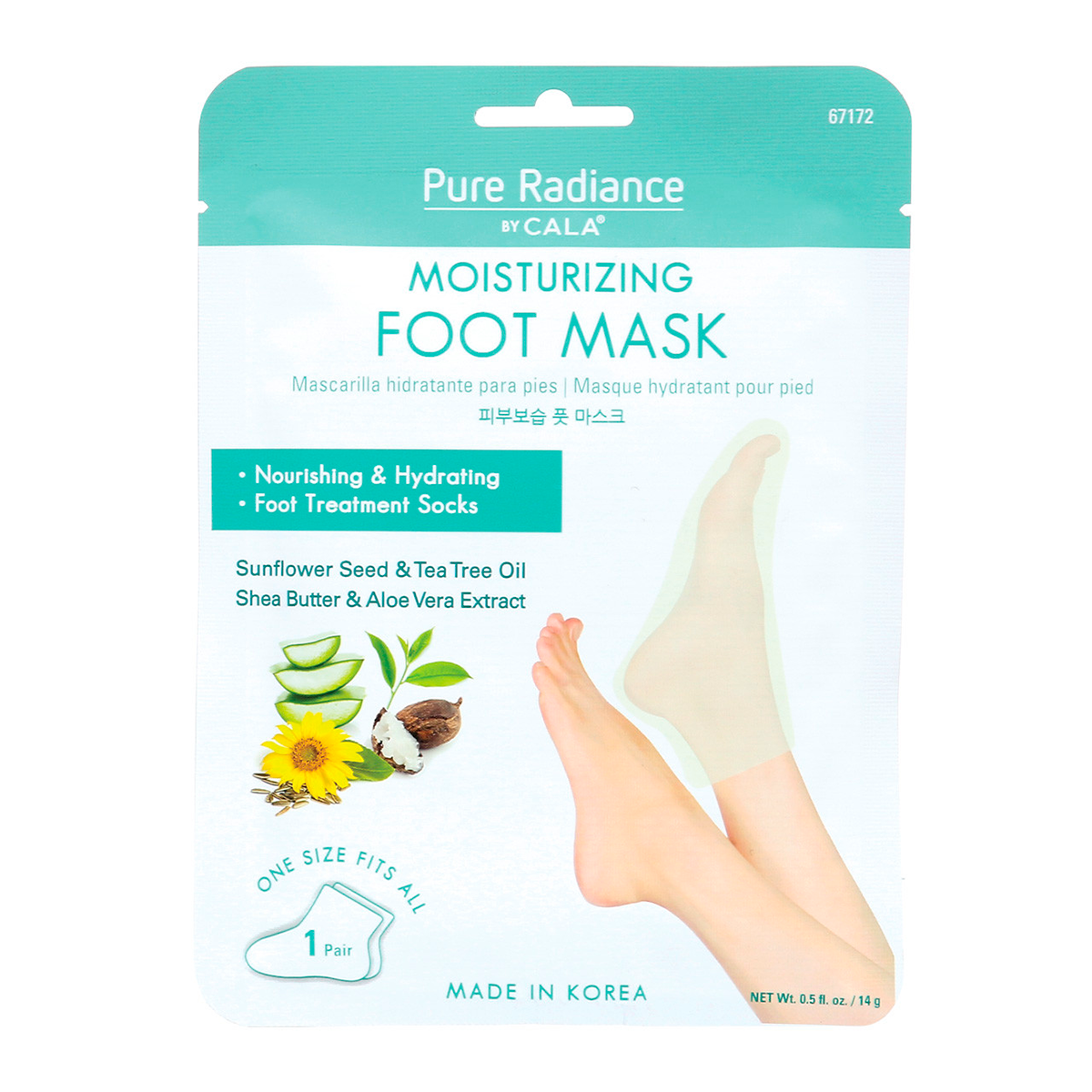 Best Moisturizing Foot Mask Socks for Dry Cracked Feet - Hydrating & Exfoliating Treatment - Perfect for Pedicures, Spa Days & At-Home Foot Care