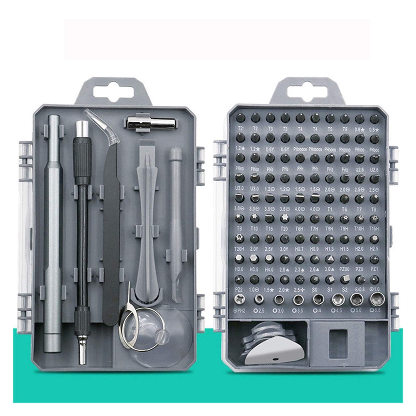 LAIQIAN 112 in 1 Precision Screwdriver Set - Multi-Function Torx & Hex Bit Kit for Phone Repair, Electronics & DIY Projects | Professional Hand Tools for Mobile Devices, Computers & Home Maintenance